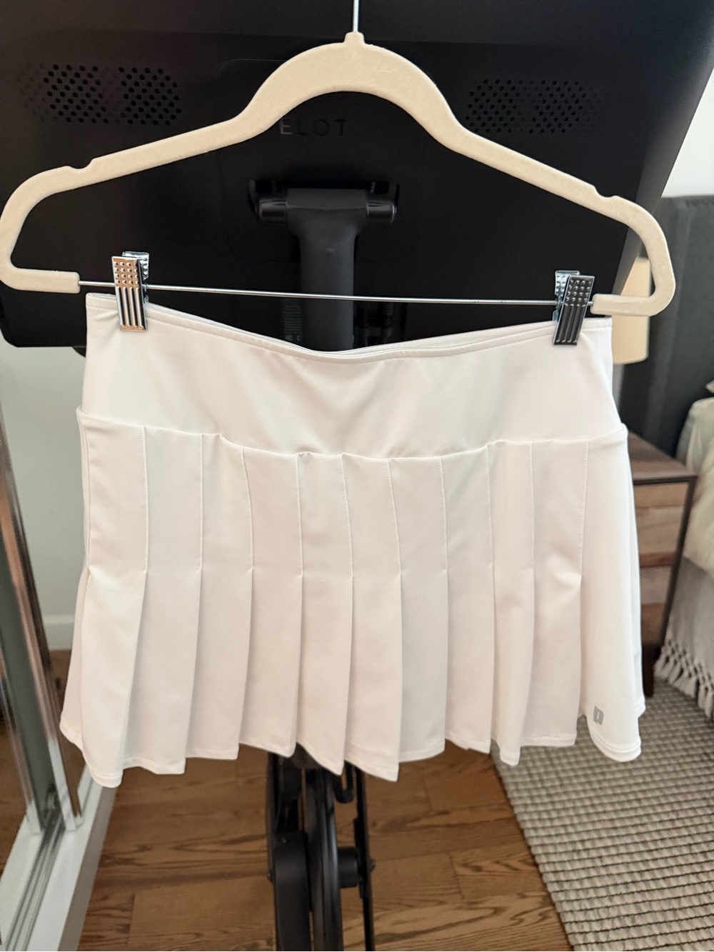 Prince Pleated White Tennis Women's Skirt